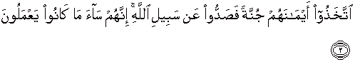 Quran english Al Munafiqun 2